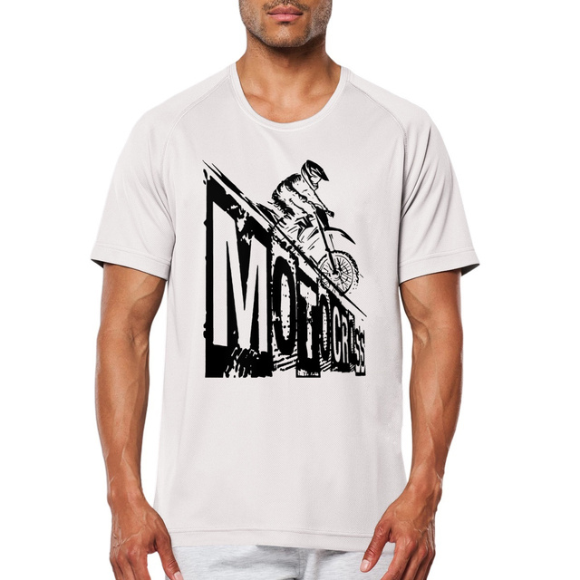T-SHIRT SPORT HOMME "Motocross"