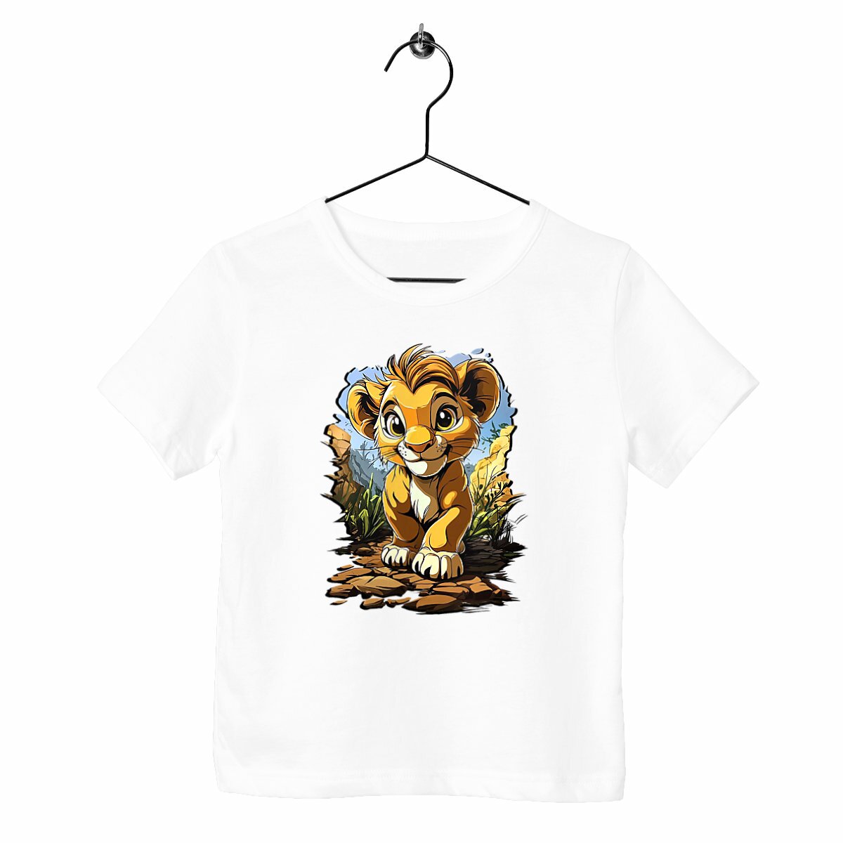 T-SHIRT ENFANT EPAIS "Baby Lion" - Image