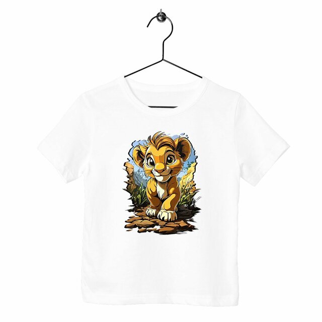 T-SHIRT ENFANT EPAIS "Baby Lion" - Image