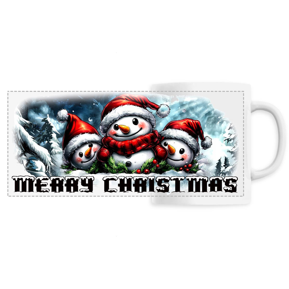 MUG "Merry Christmas #5"