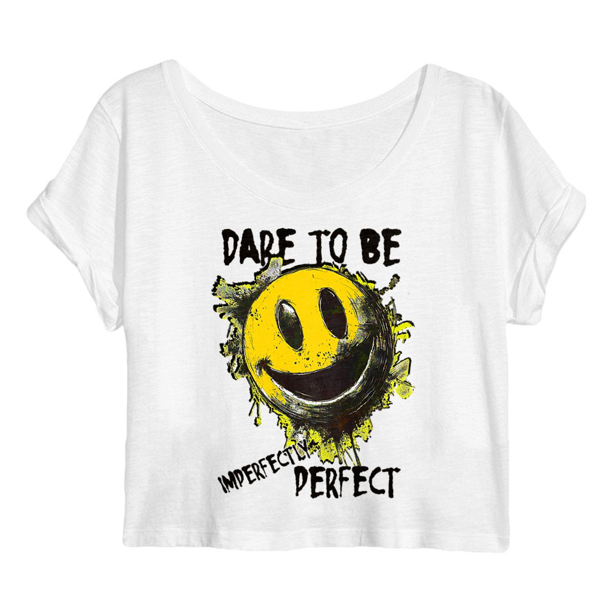CROC TOP "Smiley dare to be" - Image