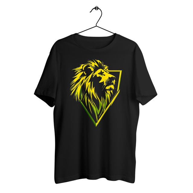 T-SHIRT UNISEXE EPAIS "Lion"#2 - Image