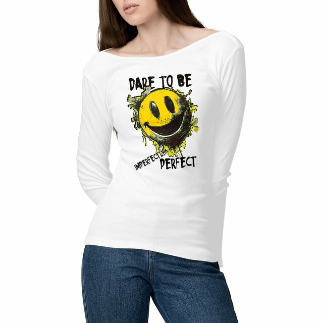 MANCHE LONGUE "Smiley dare to be"