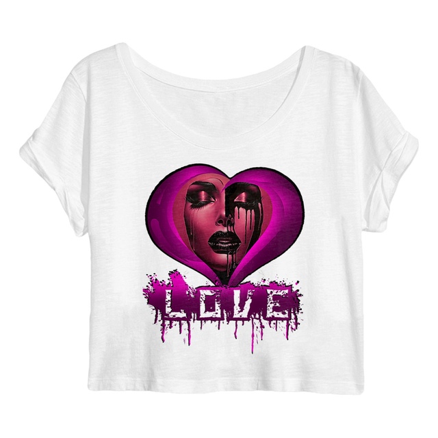 CROC TOP "Coeur de femme" - Image
