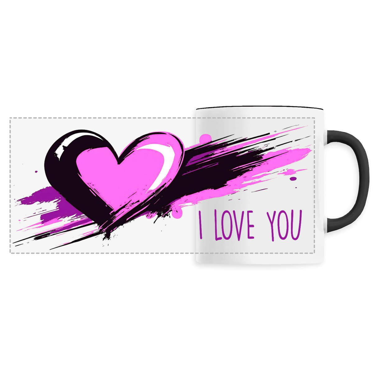 MUG "I LOVE YOU" #1" - Image