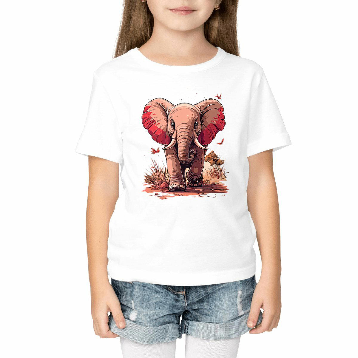 T-SHIRT ENFANTS EPAIS ELEPHANT #1