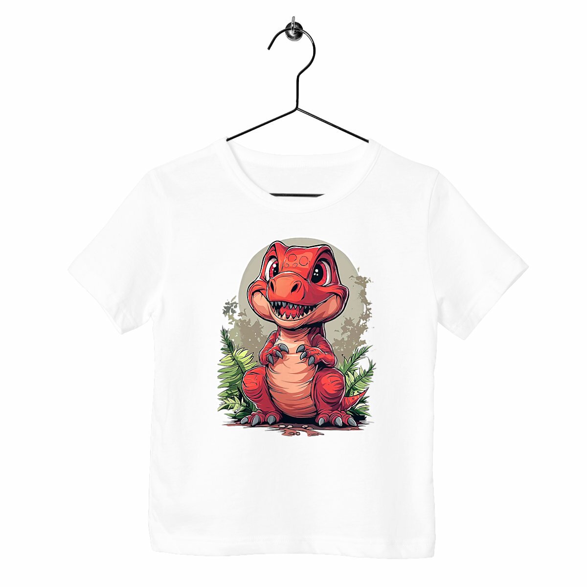 T-SHIRT ENFANTS EPAIS "Dinosaure" #1 - Image