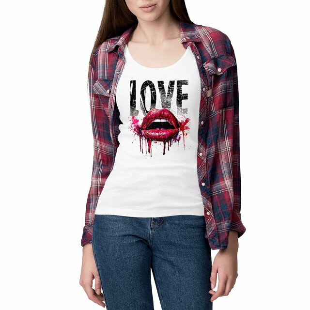 DEBARDEUR "LOVE LIP"