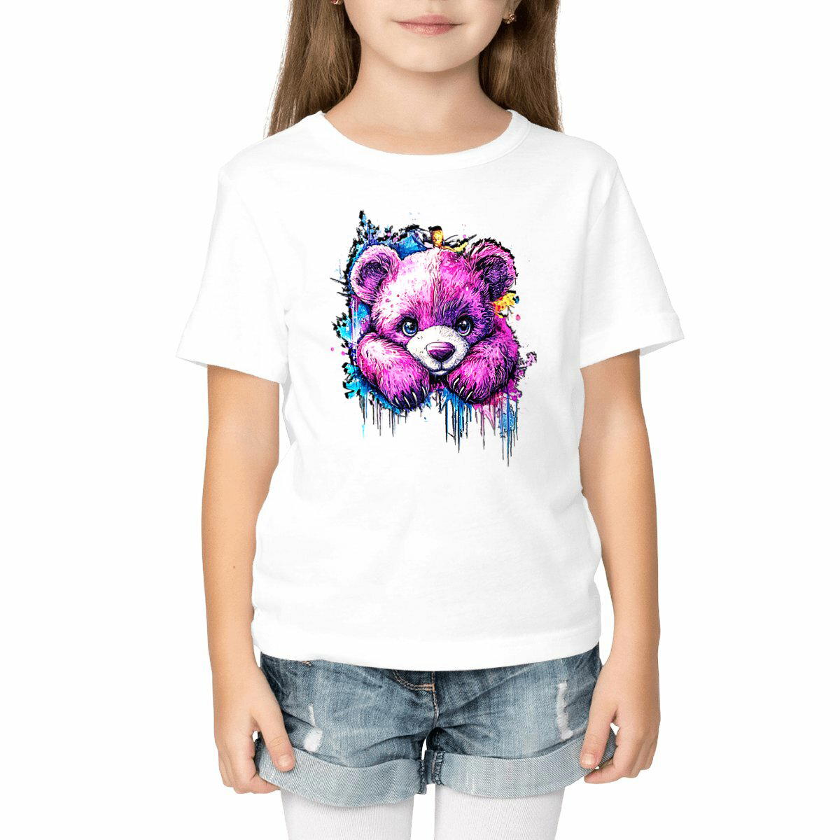 T-SHIRT ENFANTS EPAIS TEDDY BEAR #1