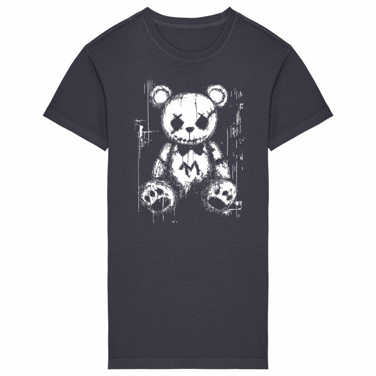 ROBE T-SHIRT VINTAGE "Ours Halloween" - Image