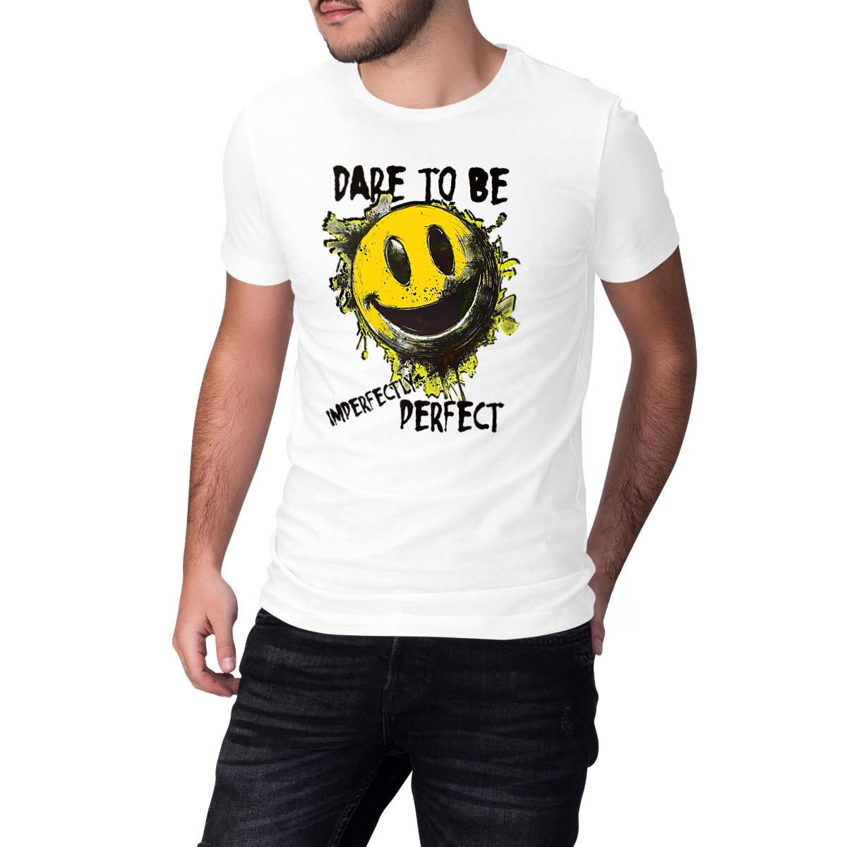 T-SHIRT UNISEXE EPAIS "Dare to be"