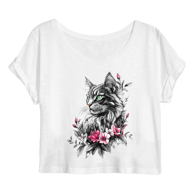 CROC TOP "Chat Nature" - Image