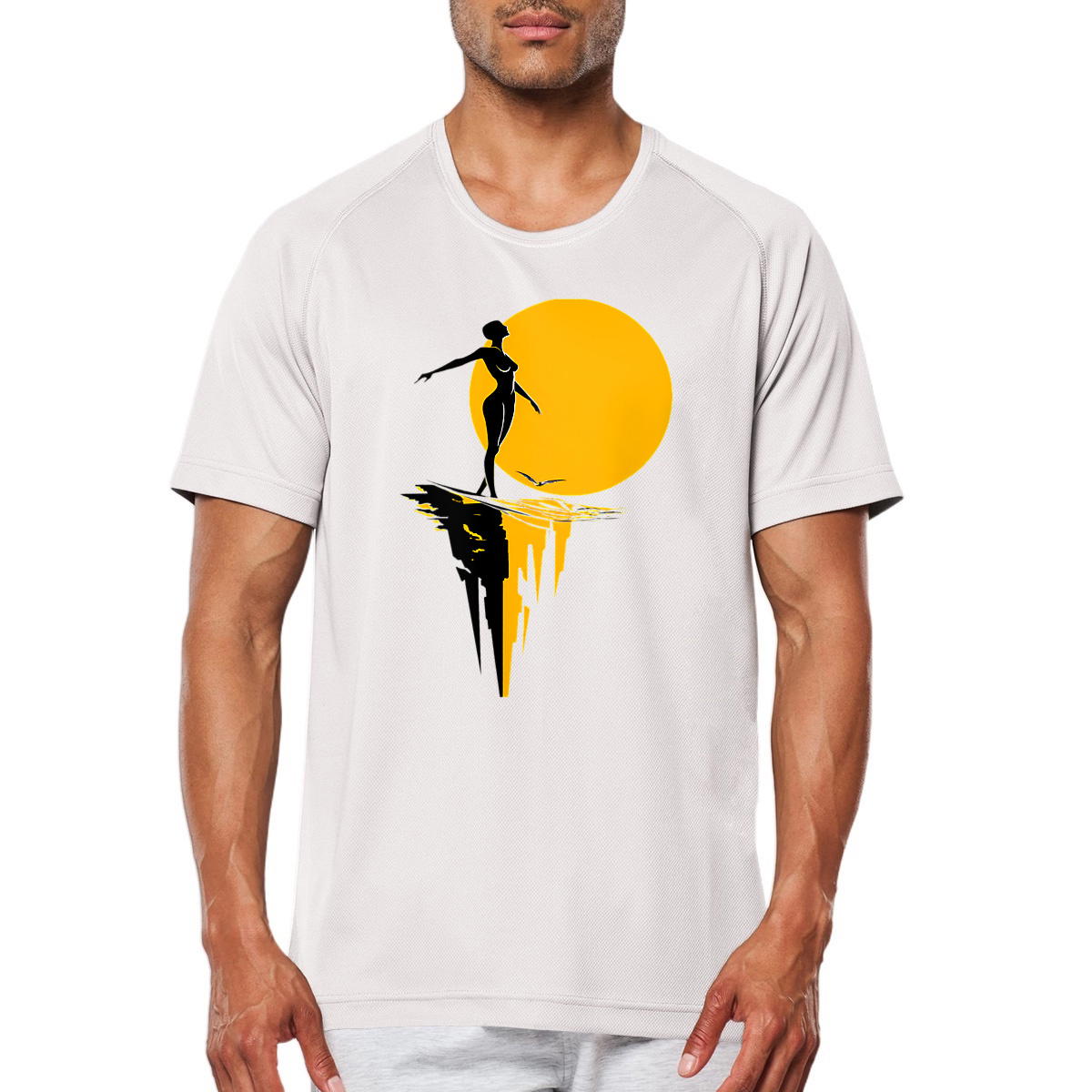 T-SHIRT SPORT HOMME "Swimmer"#3