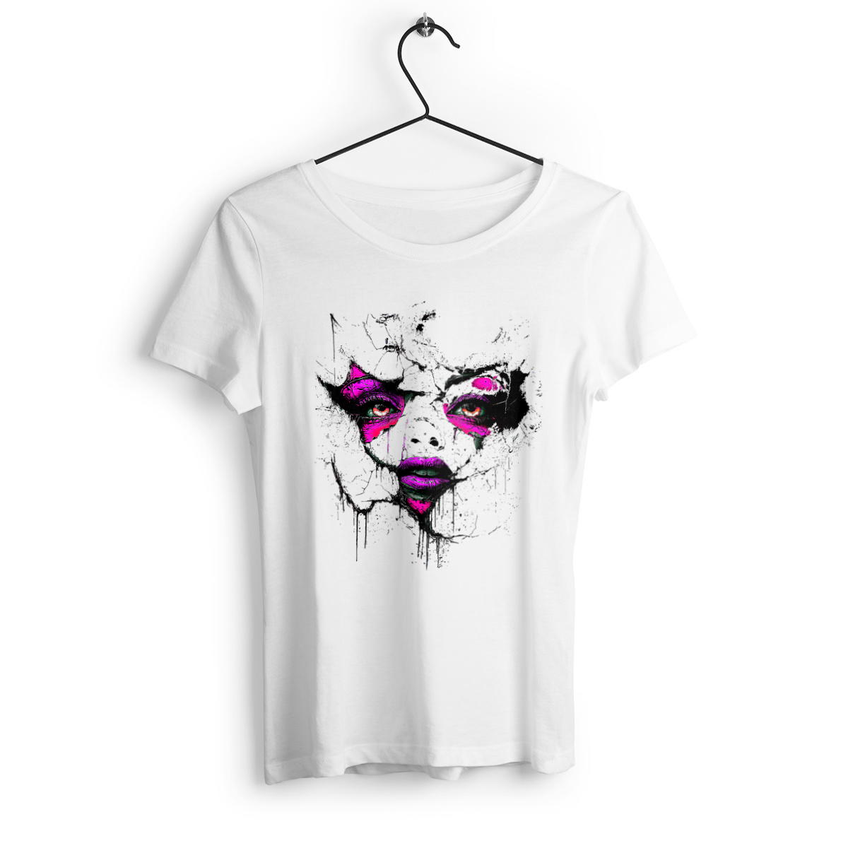 T-SHIRT FEMME EPAIS "Drak-Artworks"1 - Image