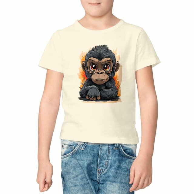T-SHIRT ENFANT EPAIS "Gorilla"