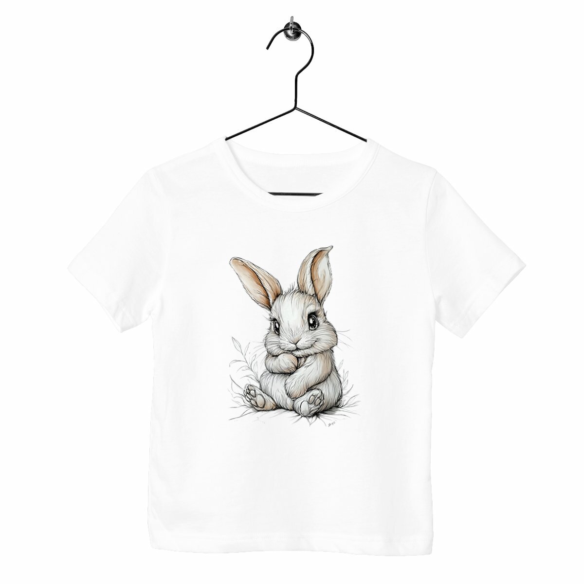 T-SHIRT ENFANT EPAIS "Lapin" - Image
