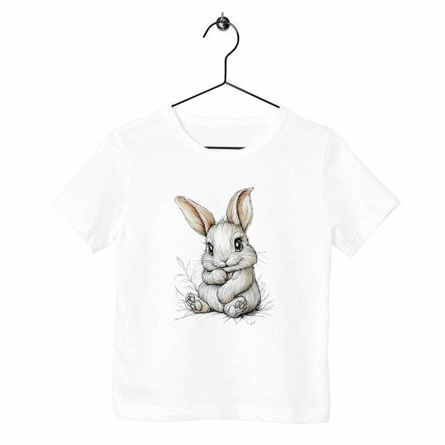 T-SHIRT ENFANT EPAIS "Lapin" - Image