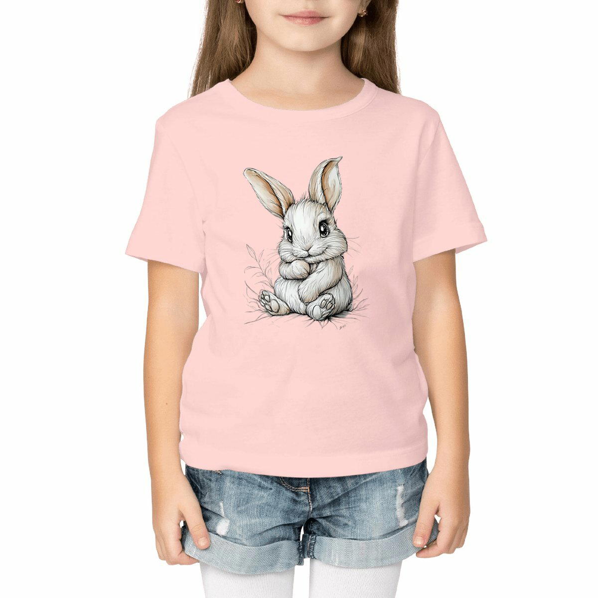 T-SHIRT ENFANT EPAIS "Lapin"
