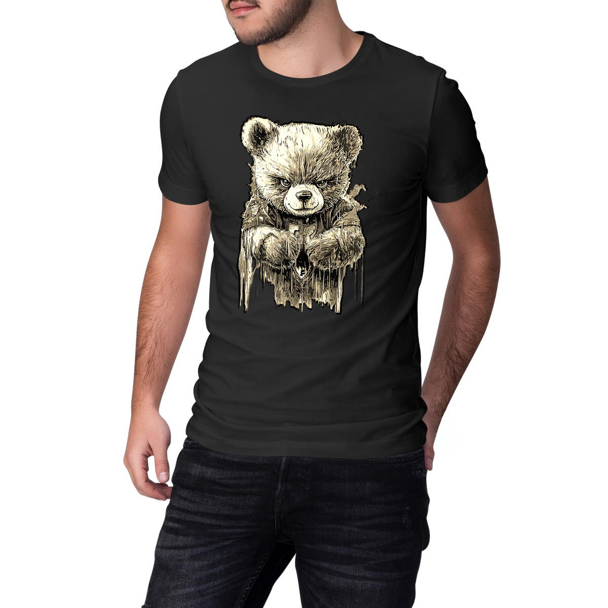 T-SHIRT UNISEXE EPAIS "Ourson"