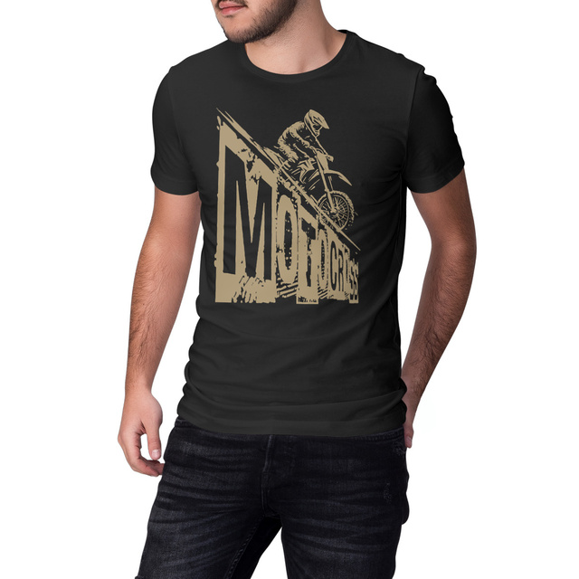 T-SHIRT UNISEXE EPAIS "Motocross"