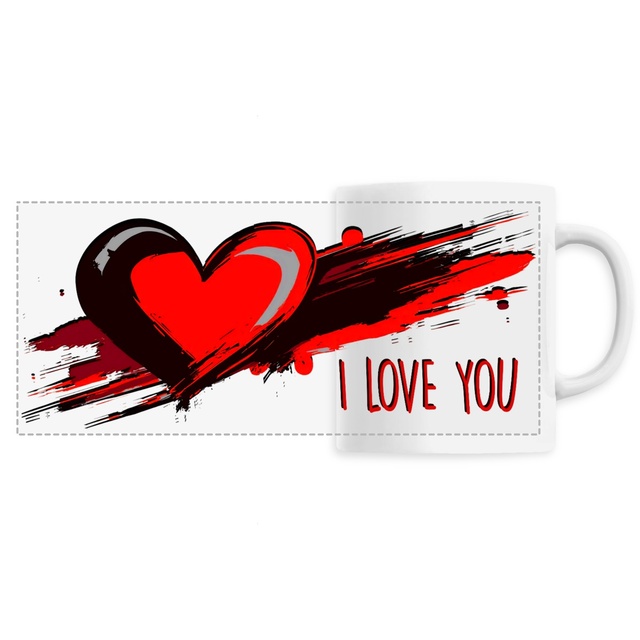 MUG "I LOVE YOU" #2"