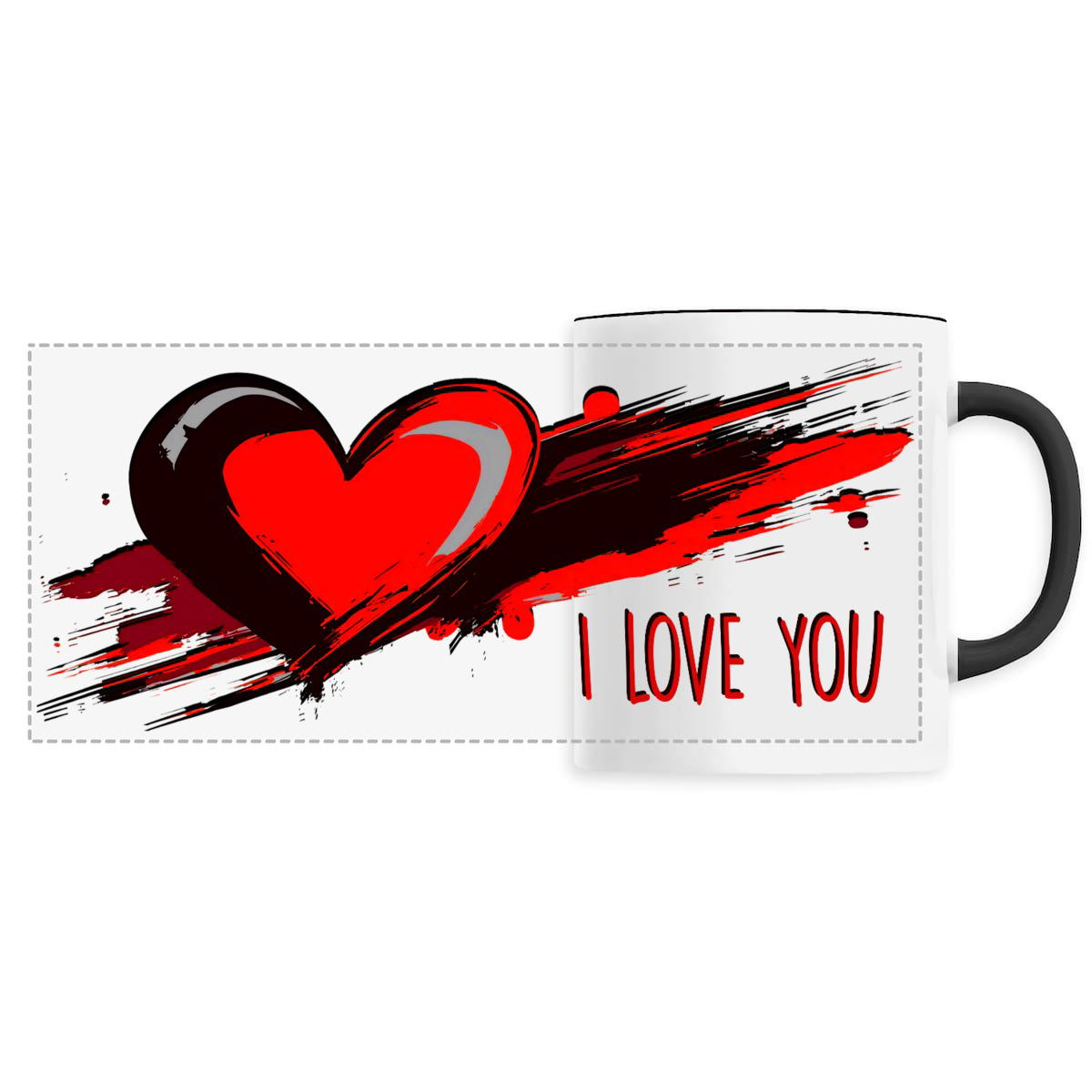 MUG "I LOVE YOU" #2" - Image