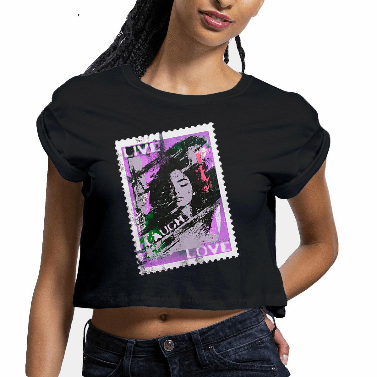 CROC TOP "Live, Laugh, Love"