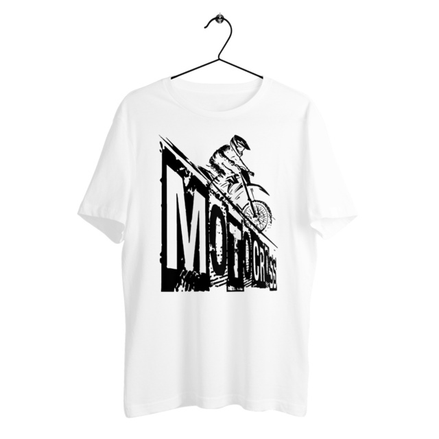 T-SHIRT UNISEXE EPAIS "Motocross" - Image