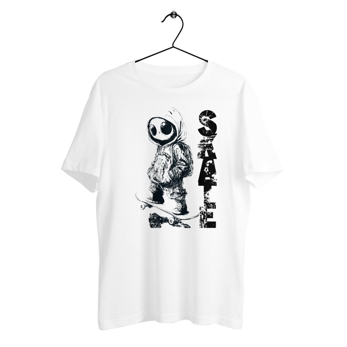 T-SHIRT UNISEXE EPAIS "Drak-Artworks" SKATE - Image