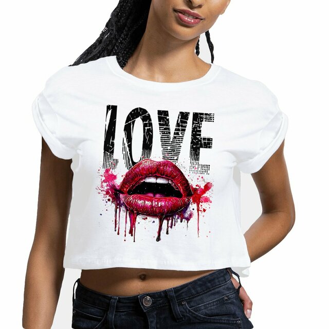 CROC TOP "LOVE LIP"
