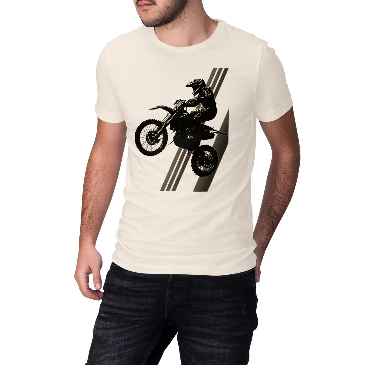 T-SHIRT UNISEXE EPAIS "CROSS"