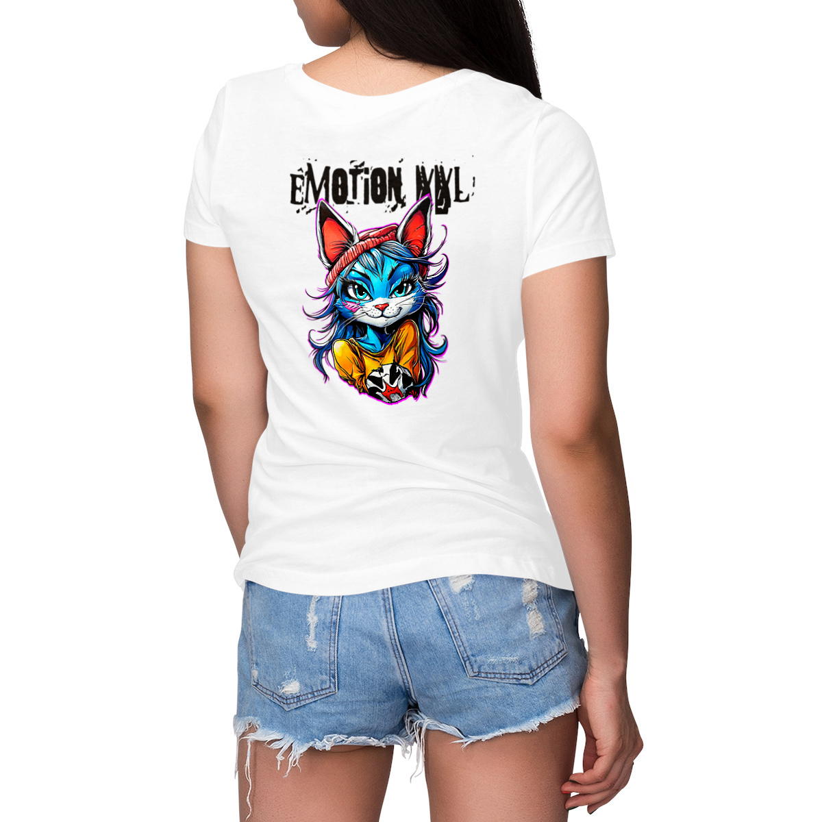 T-SHIRT FEMME EPAIS "REBELLE ATTITUDE" #4 Hypersenssible XXL