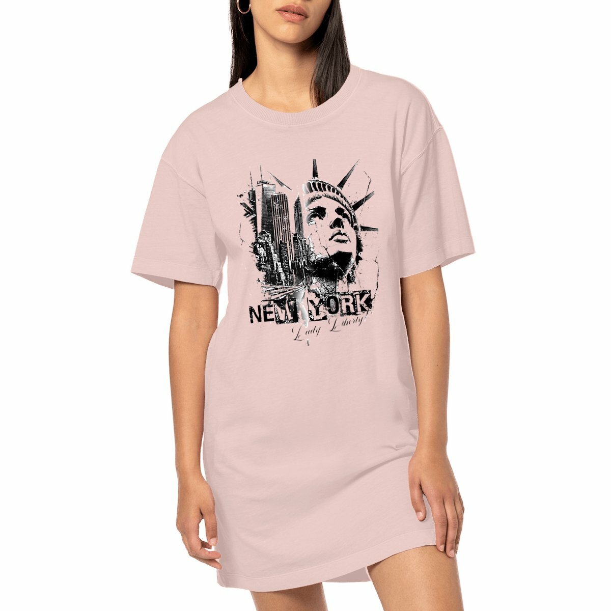 ROBE T-SHIRT VINTAGE "NY"