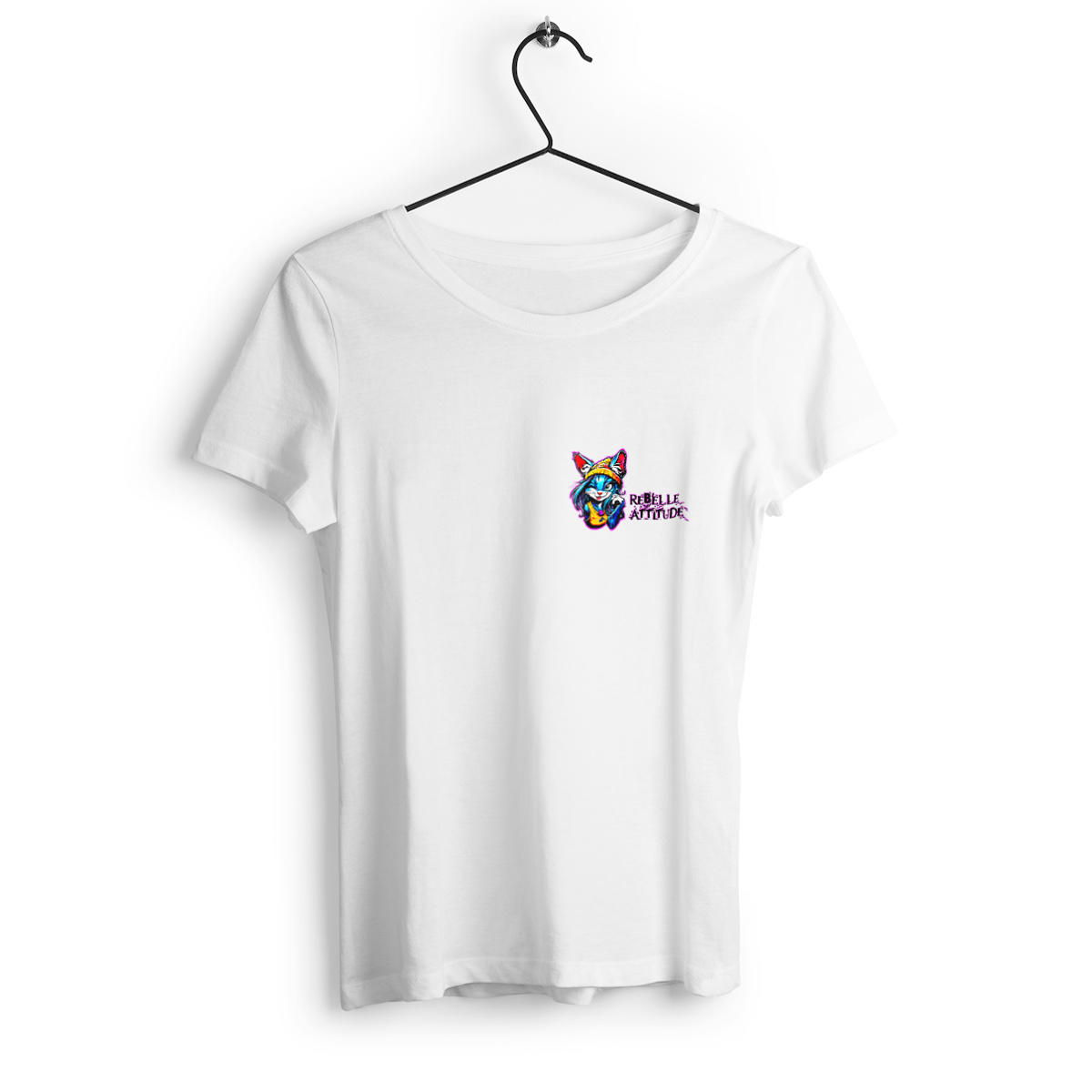 T-SHIRT FEMME EPAIS "REBELLE ATTITUDE" #6 Inclassable - Image
