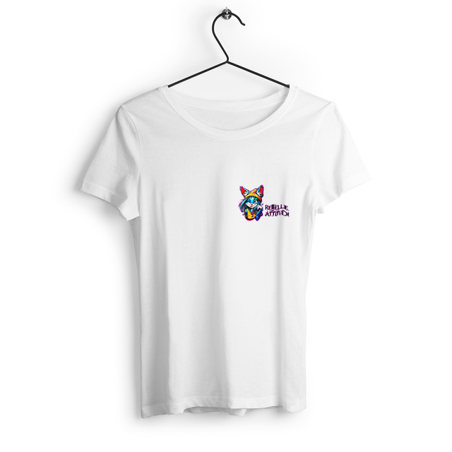 T-SHIRT FEMME EPAIS "REBELLE ATTITUDE" #1 Eternelle Insatisfaite - Image