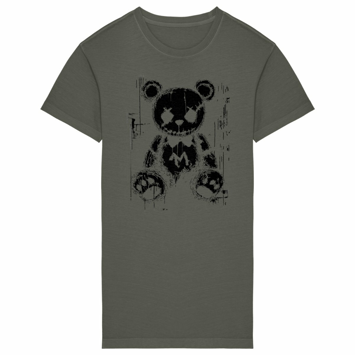 ROBE T-SHIRT VINTAGE "Ours Halloween" - Image