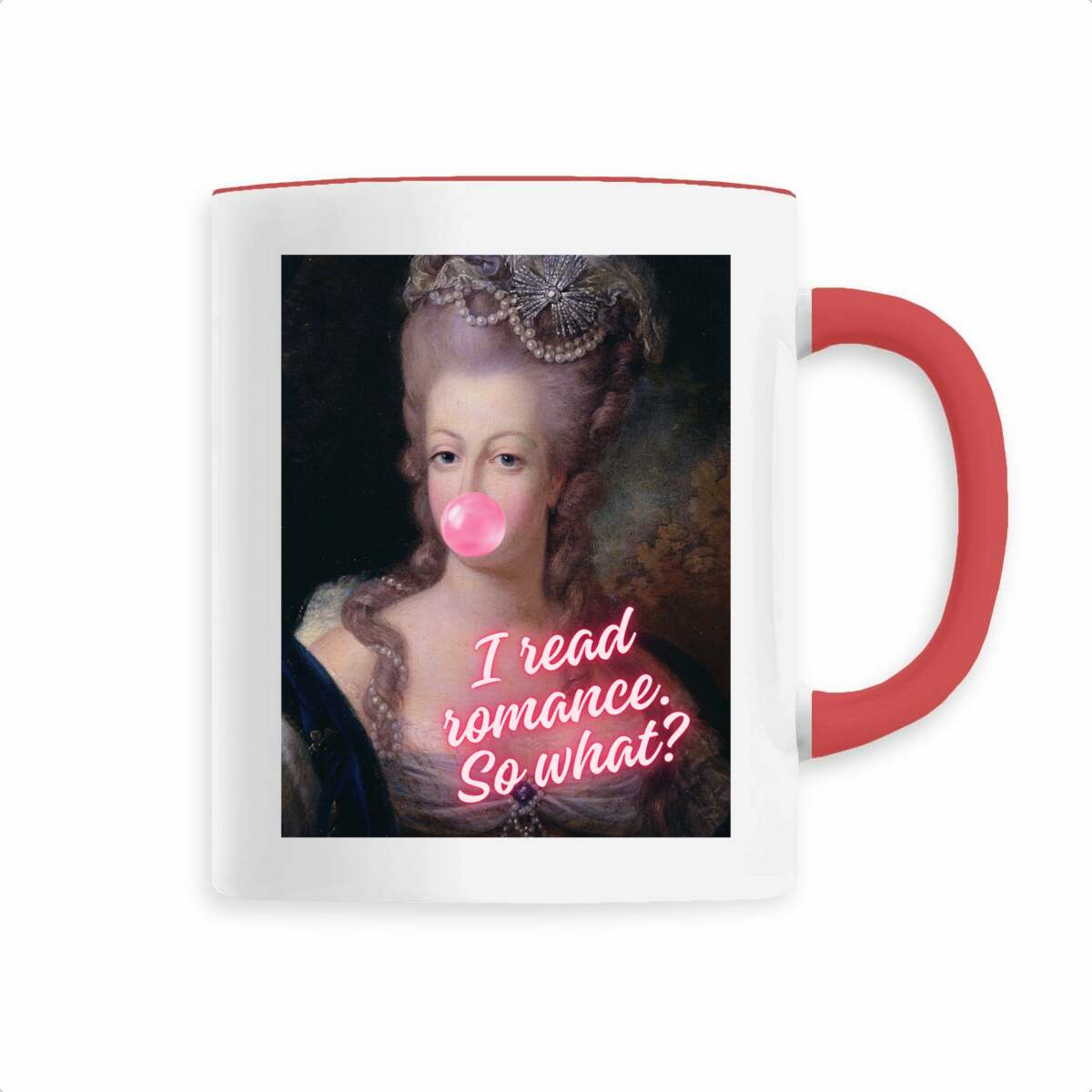 Taza "I read romance" - Image