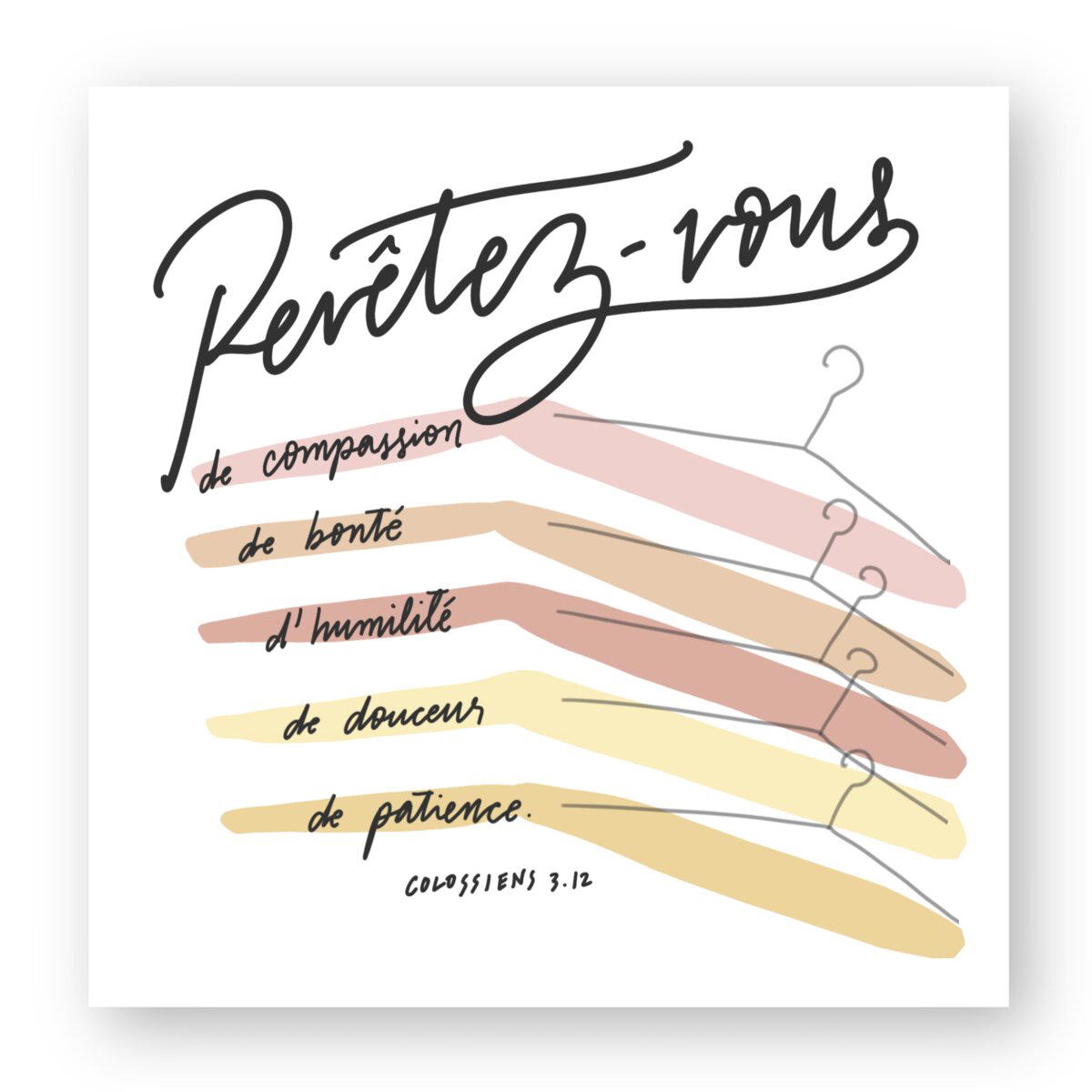 Image front Revêtez-vous / autocollant