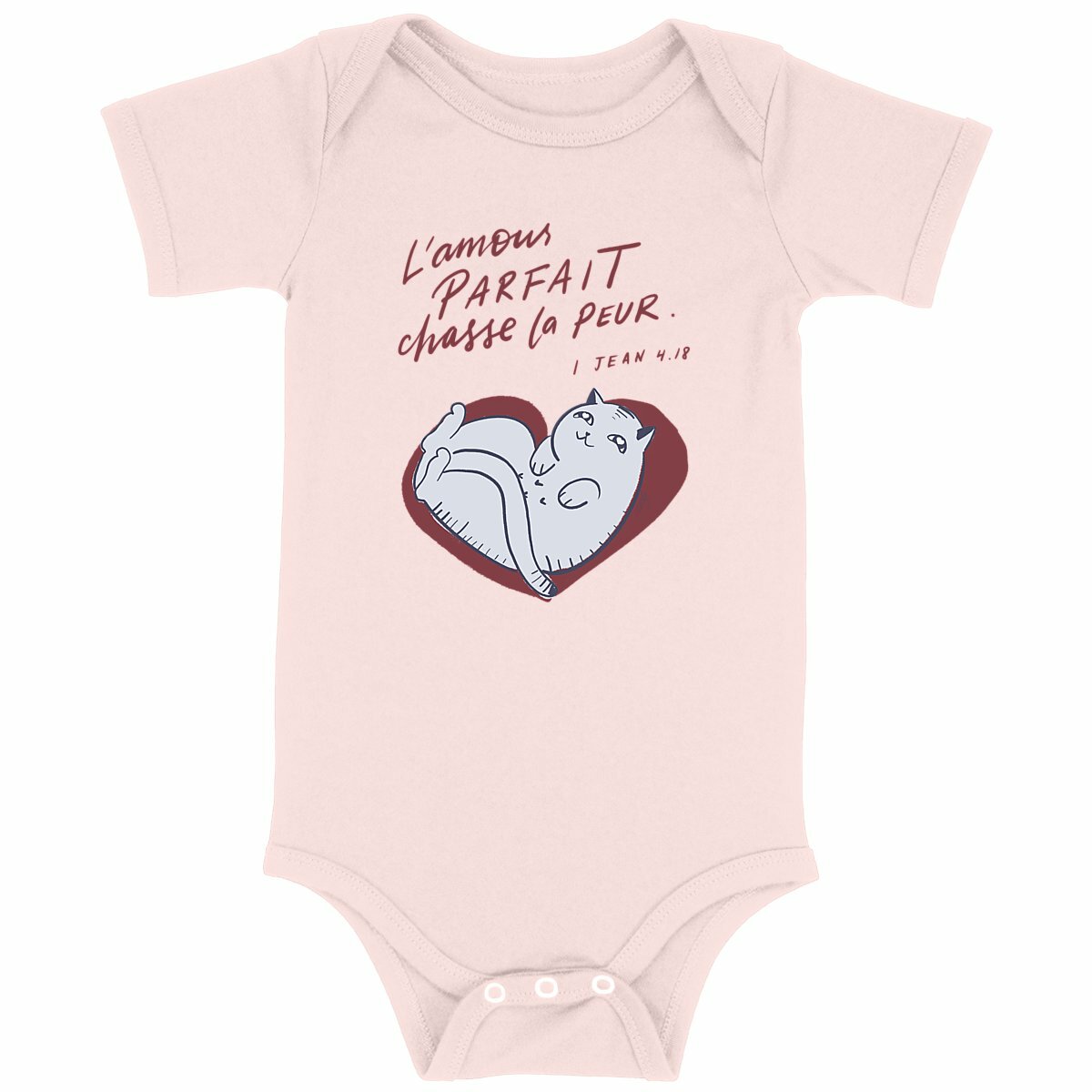 Image back L'amour parfait - body bébé