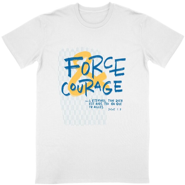 Image front Force & Courage / T-shirt unisexe