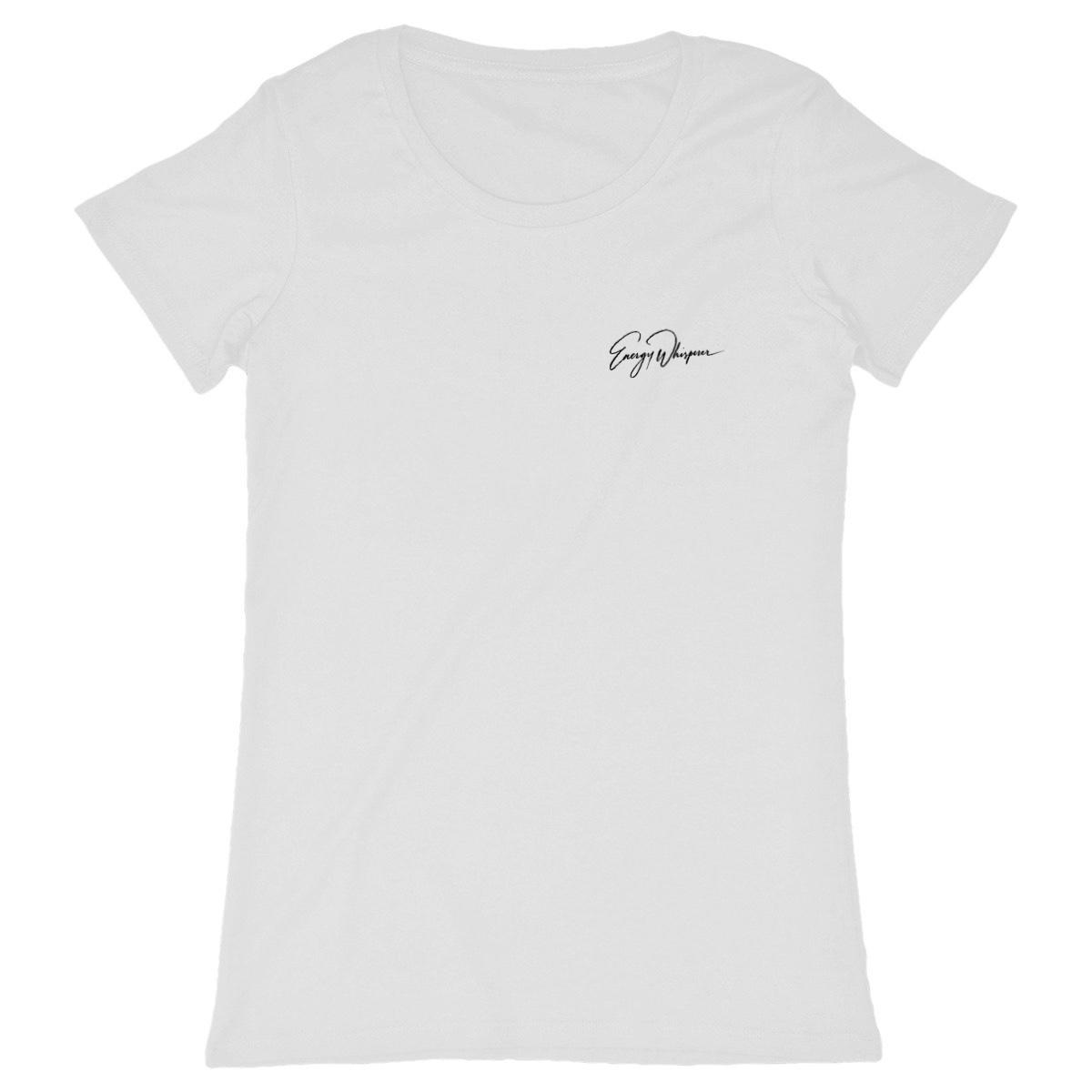 Image front Unicorn | Dragon · klassisches Damen-T-Shirt, Logo schwarz