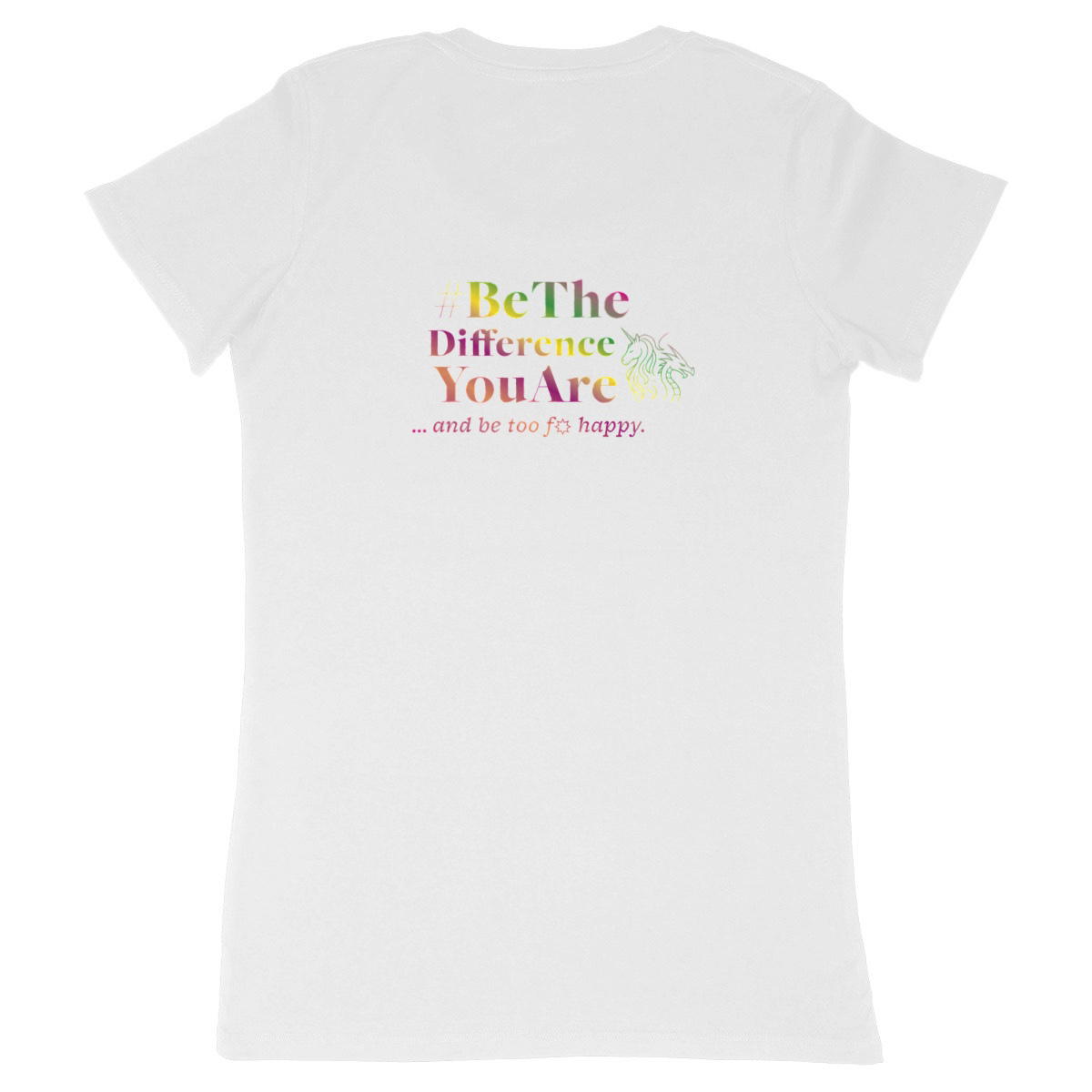 Image back Be the Difference · klassisches Damen-T-Shirt