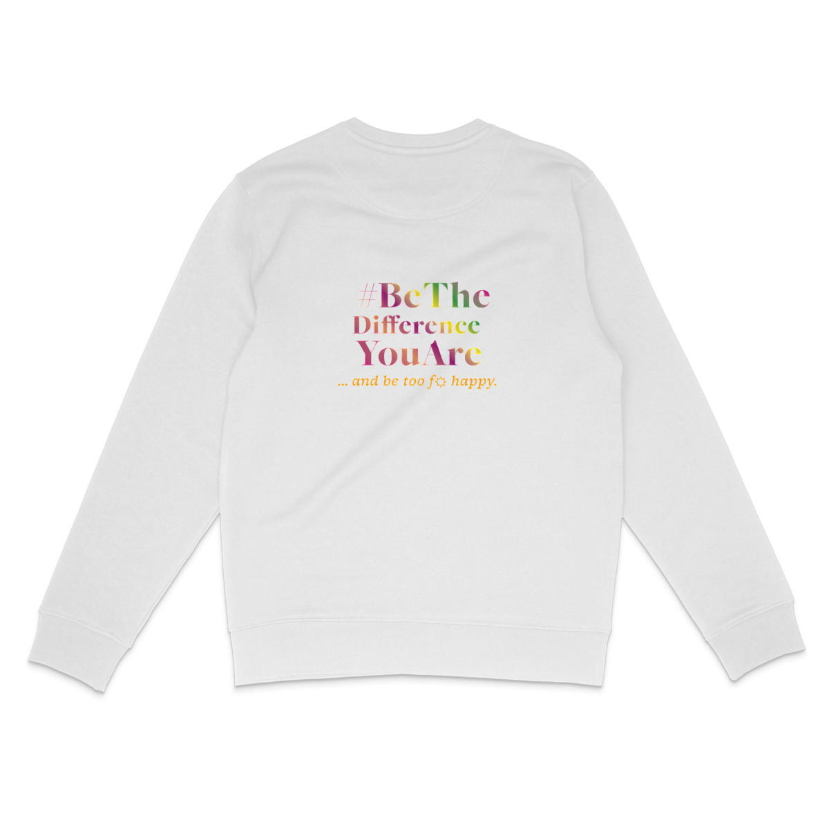 Image back Be the Difference · cozy Sweater