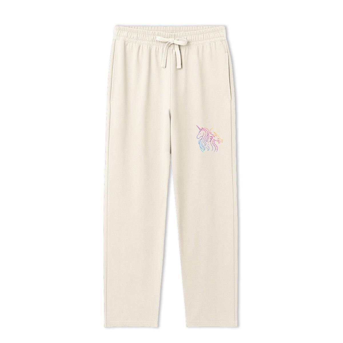 Image front Unicorn | Dragon Jogginghose, Logo schwarz