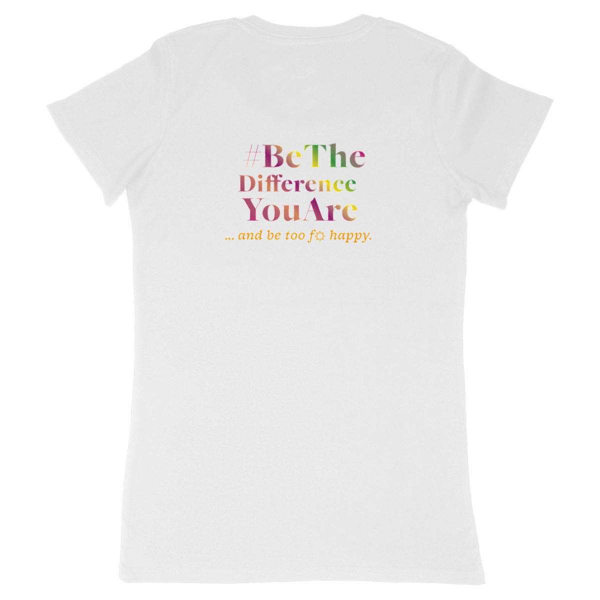 Image back Be the Difference · einfaches T-Shirt