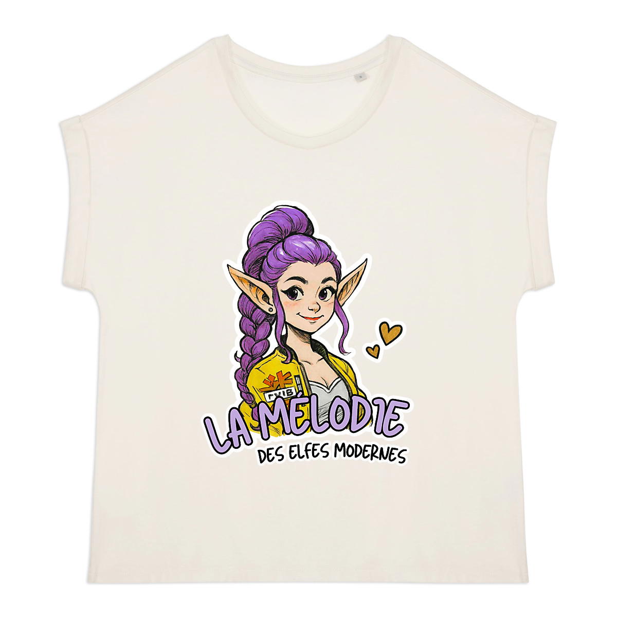 Image back La Mélodie des Elfes Modernes - T-shirt femme