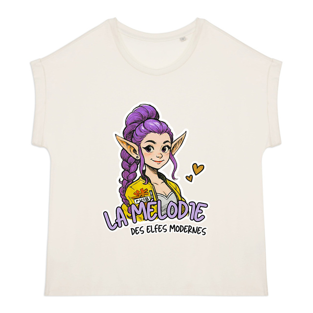 Image back La Mélodie des Elfes Modernes - T-shirt femme