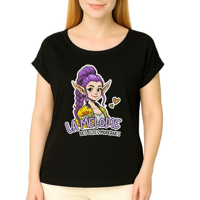 Image front La Mélodie des Elfes Modernes - T-shirt femme