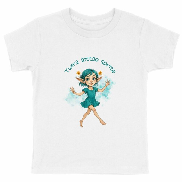 Image back T-shirt Enfant Epais "Twirl little sprite"