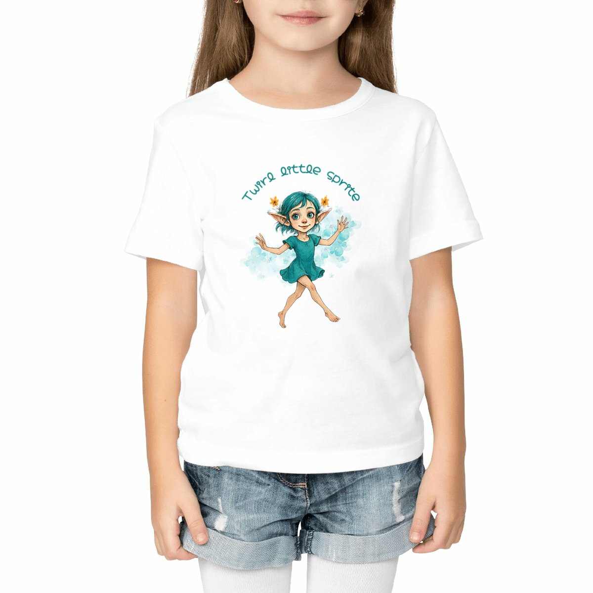 Image front T-shirt Enfant Epais "Twirl little sprite"